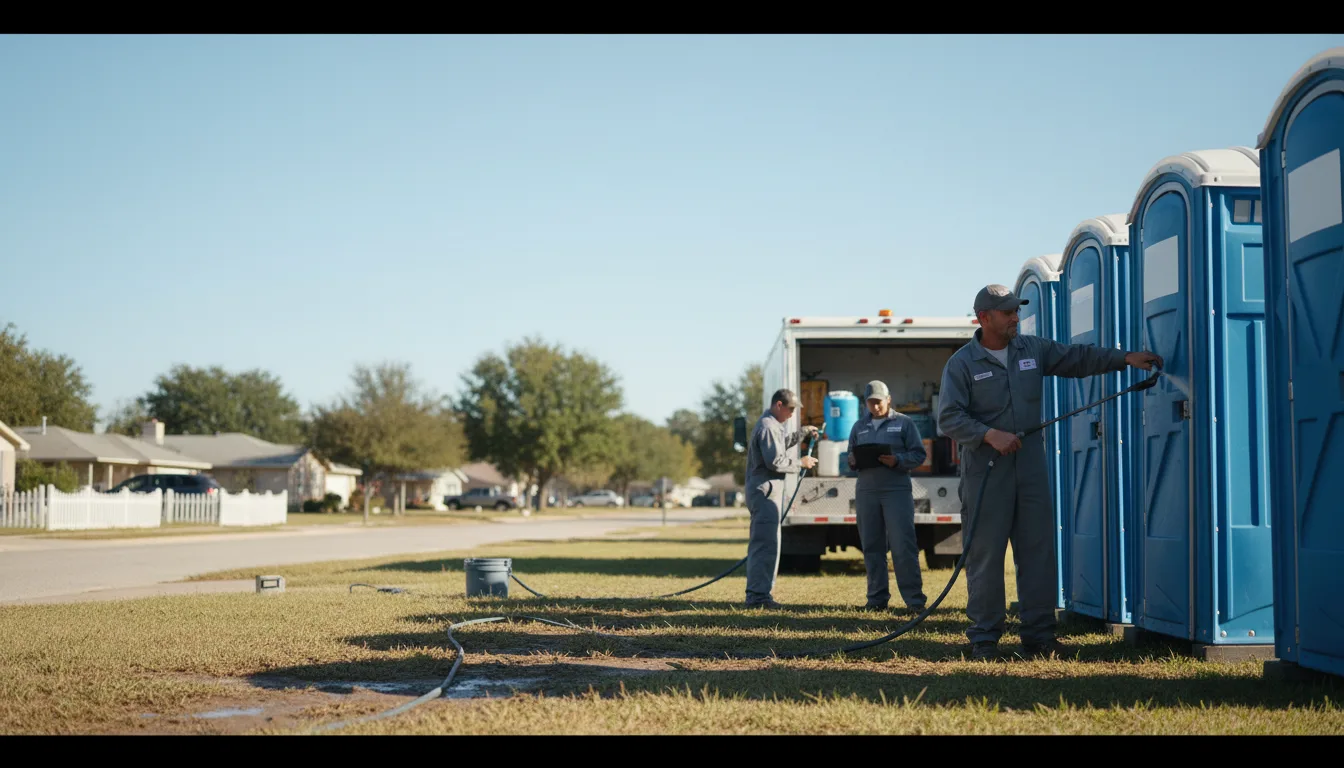 Long-Term Portable Toilet Rental in Glenwood, IN near me